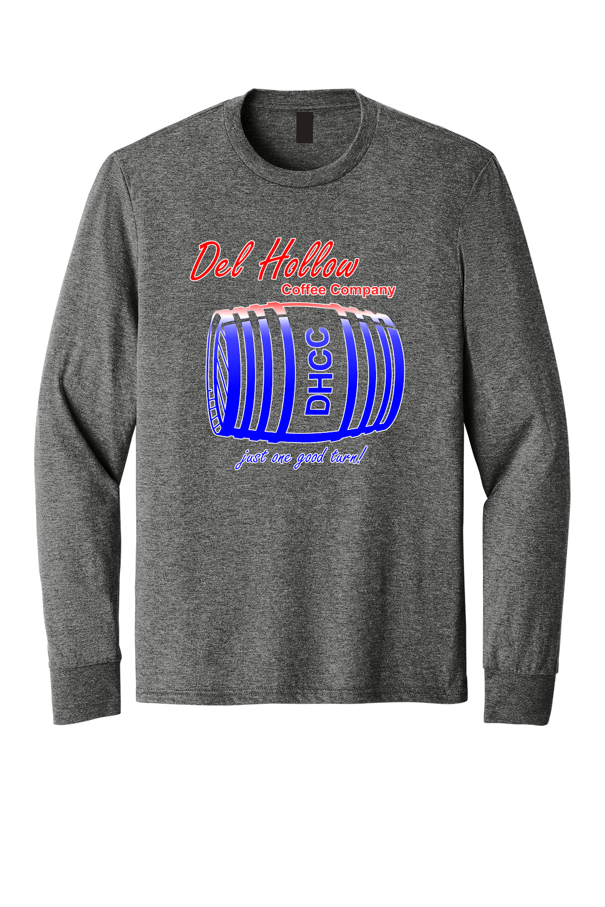 Tri-blend Long Sleeve DHCC Logo (FULL COLOR)