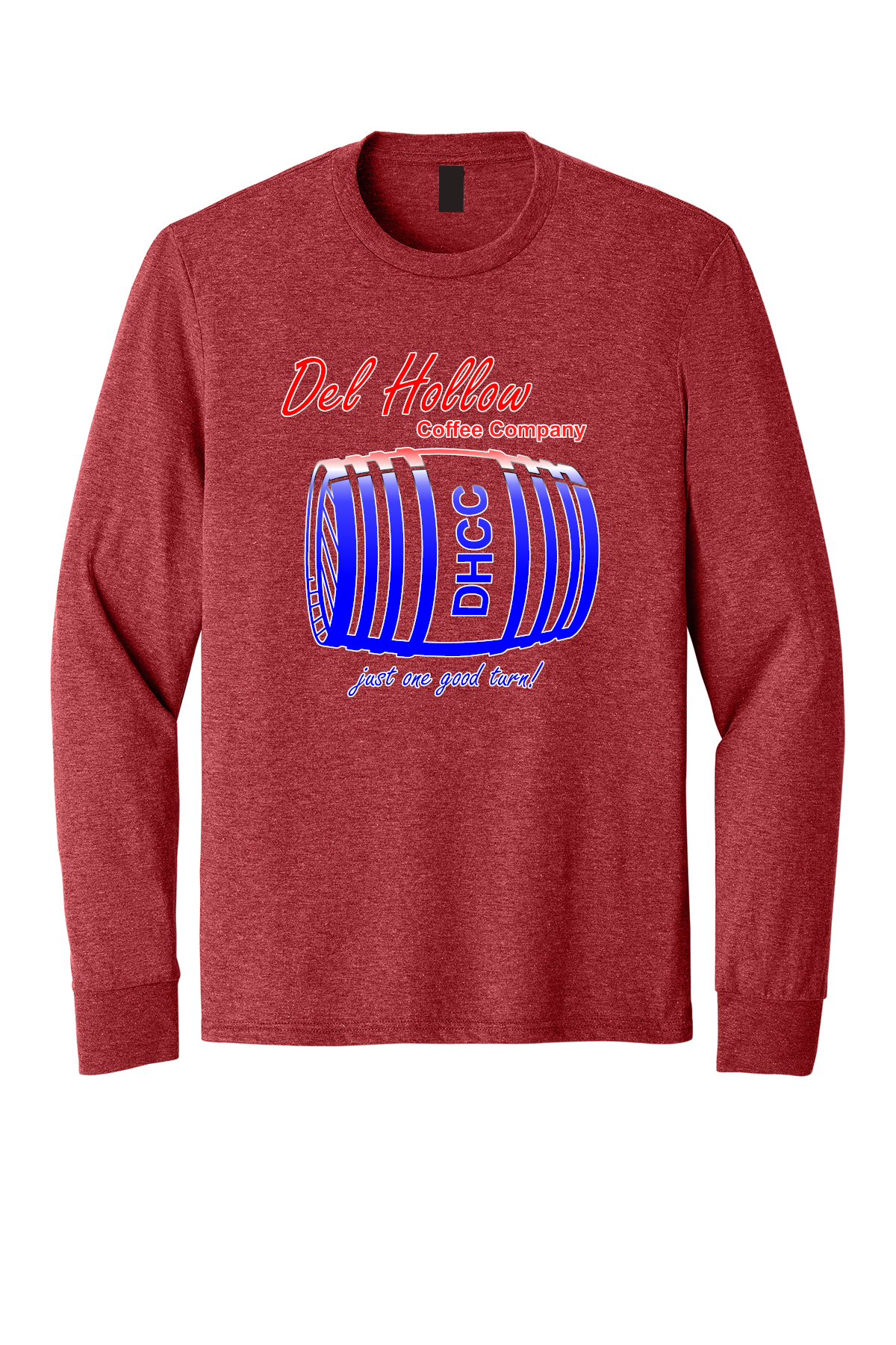 Tri-blend Long Sleeve DHCC Logo (FULL COLOR)