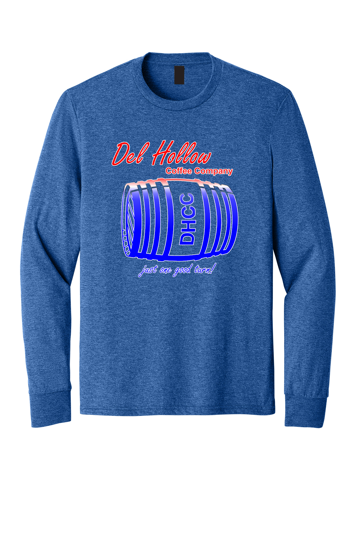 Tri-blend Long Sleeve DHCC Logo (FULL COLOR)