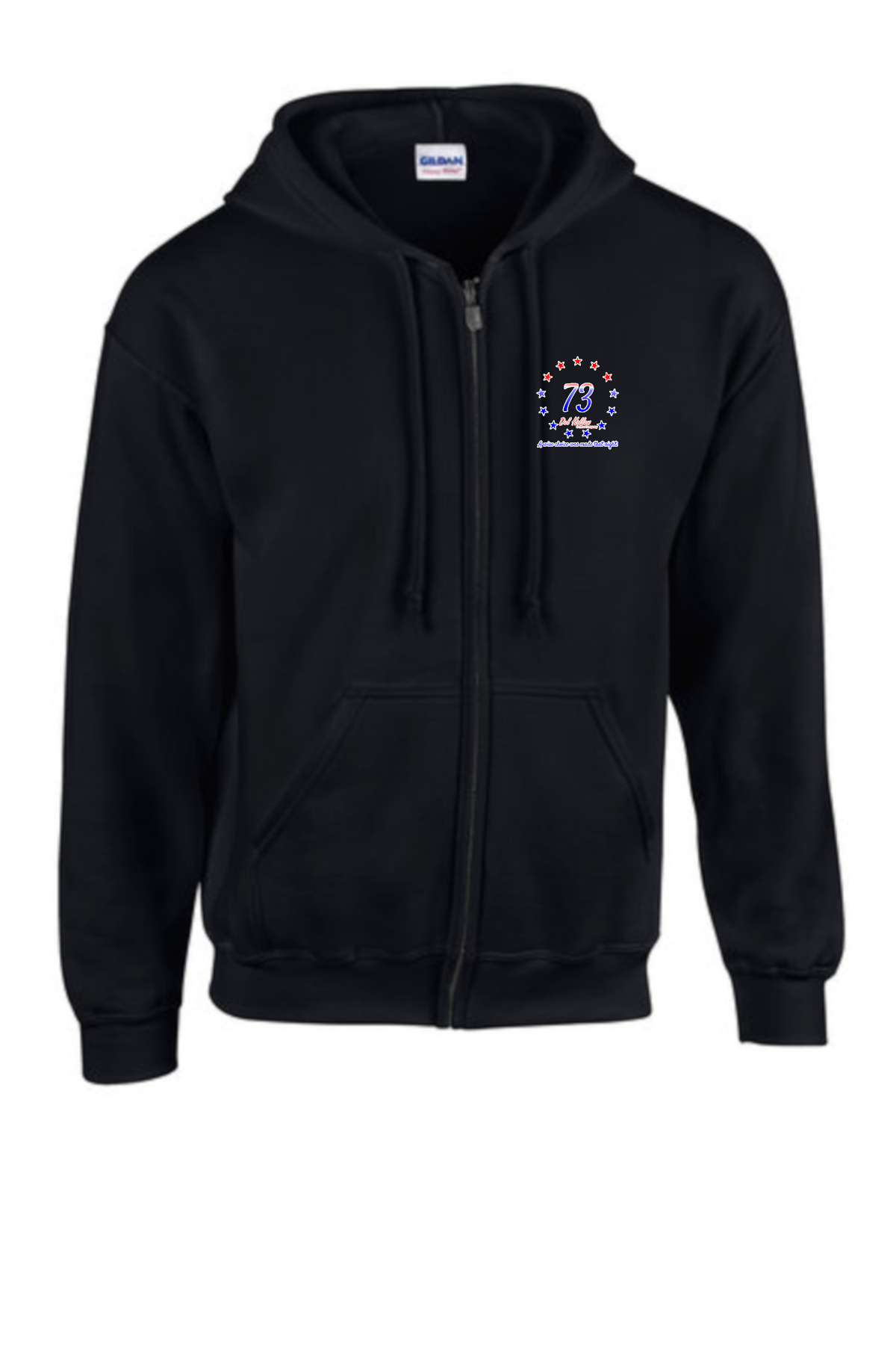 Full-Zip Heavy Blend (FULL COLOR) Hooded Sweatshirt