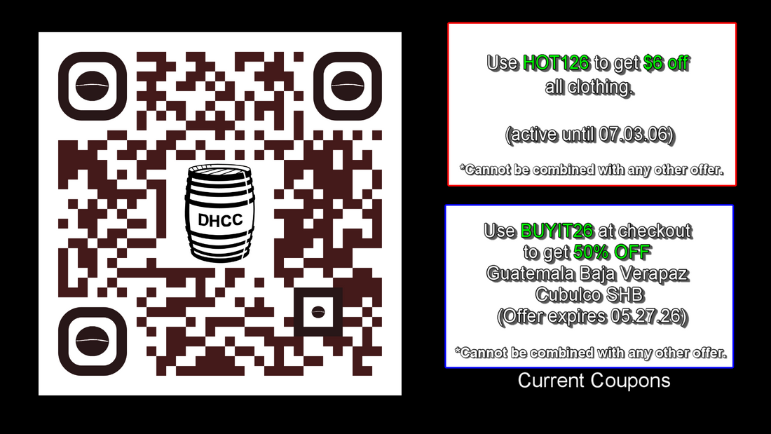 This week's coupons and the latest song about coffee.