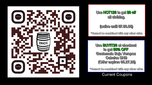 This week's coupons and the latest song about coffee.