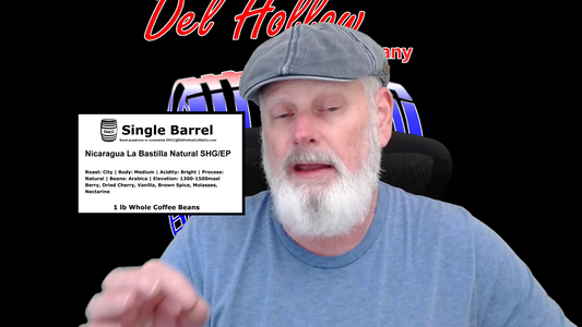 Vlog 0018- Feeling Natural 05.06.25, Nicaragua La Bastilla Natural, a high altitude Nicaraguan coffee.